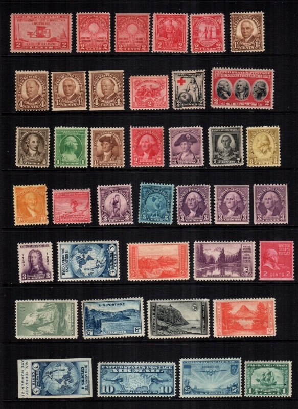 United States 39  MNH lot cat $40.00