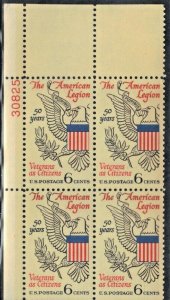 USA SC# 1369  MNH PB  6c 1969  AMERICAN LEGION   SEE SCAN