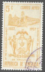 Venezuela  Scott C690 Used airmail stamp