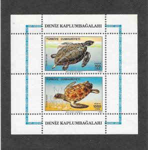 TURTLES - TURKEY #2457a  MNH