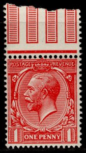 GB GV SG357 SPEC N16(2), 1d deep bright scarlet, NH MINT. Cat £30.