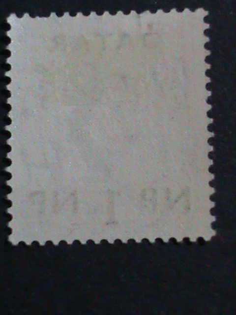 QURTAR-1952 SCOTT NOT LISTED-70 YEARS OLD-BRITISH OFFICE IN QURTAR-MLH VF