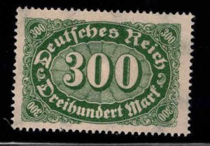 GERMANY Scott 201 MH* 300 Mark stamp similar centering