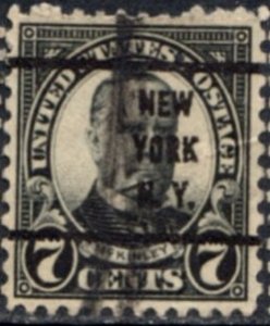 US Stamp #639x63 - William McKinley - Regular Issue 1926-34 Precancel