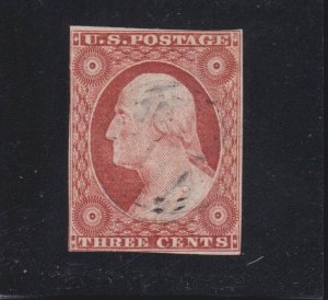 US 10a 3c Washington Used VF Pos 77R2E SCV $140