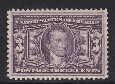 325 XF never hinged nice color cv $ 190 ! see pic !