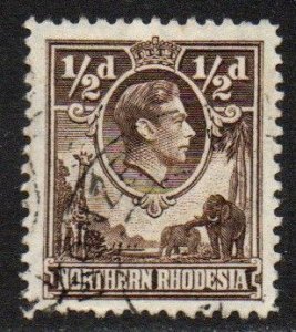 Northern Rhodesia Sc #26 Used