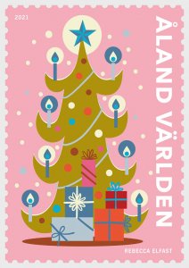 2021 Aland Christmas Tree (Scott NA) MNH