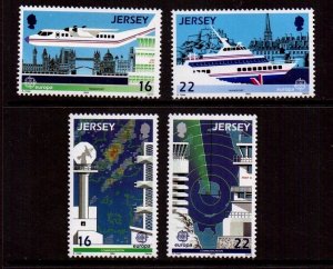 Jersey 1988 -  Europa, MNH set # 452-455