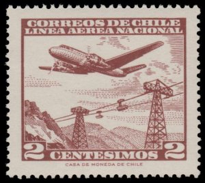 CHILE YEAR 1961. SCOTT # C228. MINT