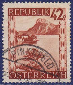 Austria - 1946 - Scott #471 - used - PINKAFELD pmk