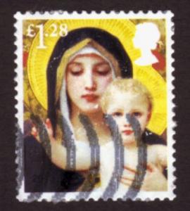 Great Britain 2013 £1.28 Madonna & Child Christmas USED.