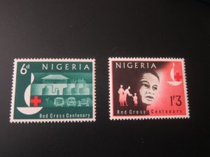 Nigeria 1963 Sc 148-9 MH