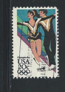#2067 Used Single 1984 Olympics 