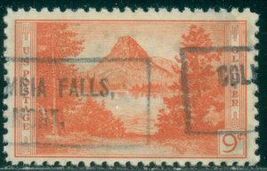 SCOTT # 748, USED, COLUMBIA FALLS, MONTANA CANCEL, GREAT PRICE!