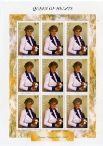 ST LUCIA 1084 MNH (SRTIP OF 9) $16.00 BIN $8.00 ROYALTY