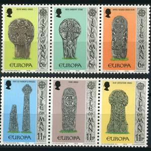 ISLE OF MAN 1978 - Scott# 131-6 Europa Set of 6 NH