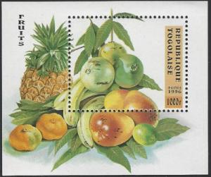 Togo #1749 MNH Souvenir Sheet Fruit