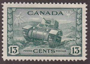 Canada 258 KGVI WWII War Issue, Ram Tank 1942