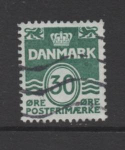 Denmark Scott# 437 used single