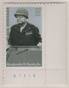 3121 32c Benjamin O. Davis Single