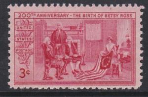 1004 Betsy Ross MNH
