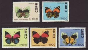  Peru Butterflies 978-981 MNH VF  