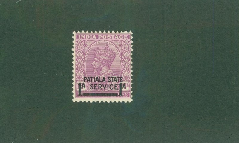 INDIA - PATIALA STATE 058 MH CV$ 15.00 BIN$ 7.00