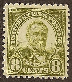 560 MNH,  8c. Grant, scv: $90