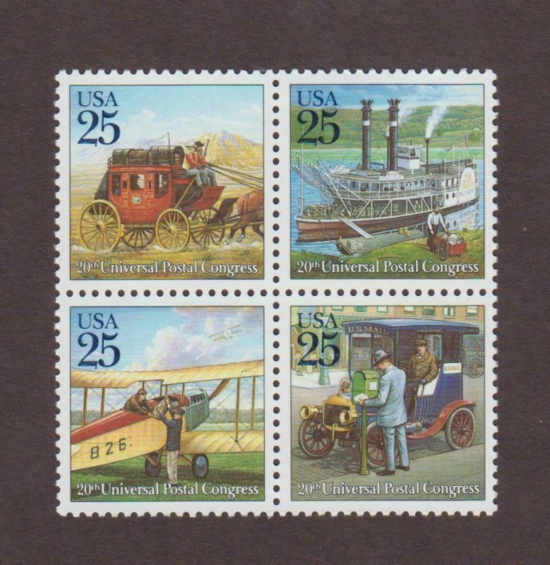 US,2434-37,MAIL DELIVERY DELIVERY,VINTAGE 1980'S COLLECTION MINT NH,OG