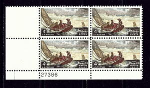 U.S. 1207 MNH 1962 Winslow Homer Plate Block