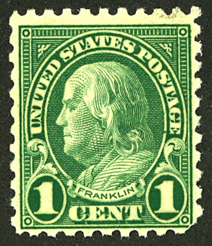 U.S. #581 MINT OG LH