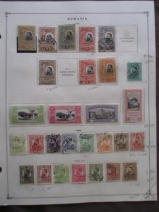 1906-1940 Romania On Scott - Loaded - Many Clear Mounts - See Photos - (R48)