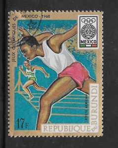 Burundi #C89 Used Single