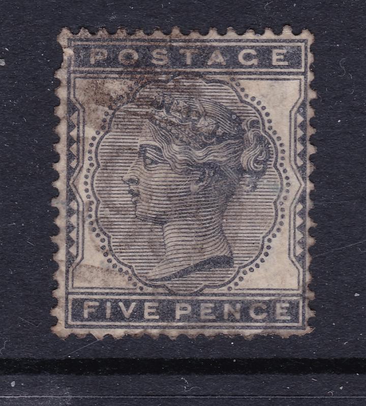 Great Britain an 1880 used 5d