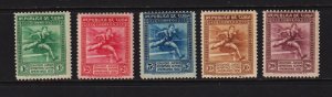 Cuba - 1930 Sports set, mint, cat. $ 35.50