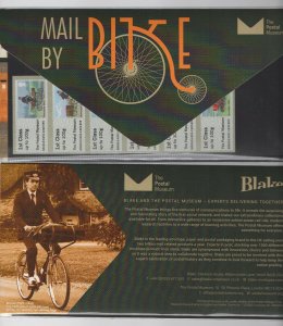 2018 P&G Postal Museum Mail By Bike pack  UNMOUNTED MINT