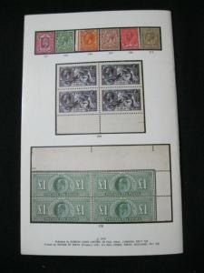 ROBSON LOWE AUCTION CATALOGUE 1979 GREAT BRITAIN THE 'KINGS' 1902-1952