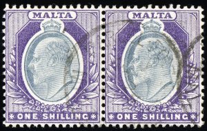 Malta Stamps # 40 Used VF Pair