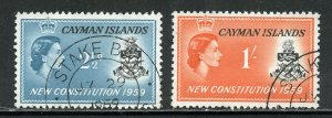 Cayman Islands # 151-2, Used. CV $ 2.75