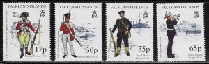 Falkland Islands Scott #'s 716 - 719 MNH