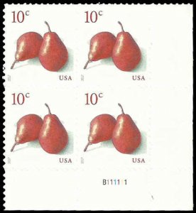 PCBstamps   US #5178 PB  40c(4x10c)Red Pears, MNH, (PB-4)