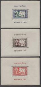 Laos 1952 Complete Booklet 26 Souvenir Sheets Sc#1-17,C2-4,J1-6 MNH Luxe