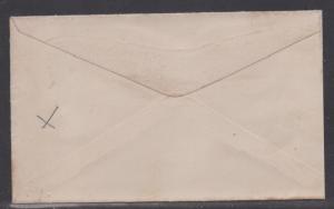 **US 19th Century Cover Scott #279b, Eurka, NV, 2/1/1897 To Eurka, NV