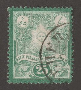 Persia, stamp, scott#49,  used, hinged,  12 x 12