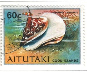Aitutaki Sc#92 Used
