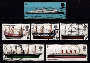 Great Britain 1969 British Ships, Set [Used]