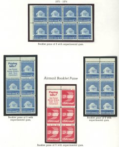 U.S. #MINT BLOCK SET/MIXED CONDITION 