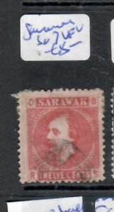 SARAWAK 12C BROOKE     SG 7     VFU      P0224A  H