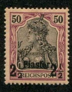 German Offices Turkey SC# 19 2-1/2Piaster on 50pf o/p on Germany MH